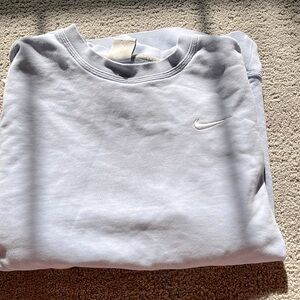 Nike light purple crew neck hoodie